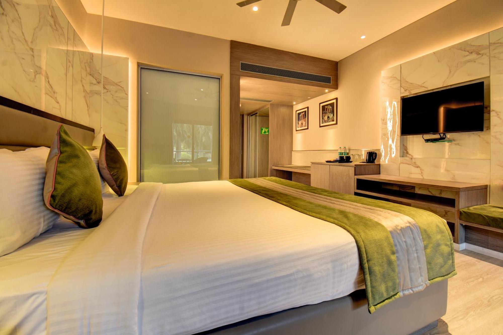 เดอะ โครินเธียน รีสอร์ท แอนด์ คลับ ปูเน่ ภายนอก รูปภาพ Deluxe Room